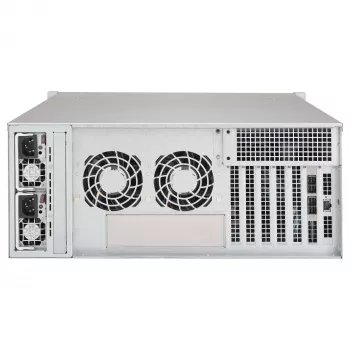 Caixa de armazenamento JBOD Supermicro SuperChassis 4U CSE-846BE1C-R609JBOD 24 baías hot-swap SAS3/SATA3 com fontes de alimentação redundantes 600W Platinum