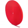 Cinta em rolo LABEL THE CABLE LTC PRO, rolo de velcro de dupla face, 25 m vermelho