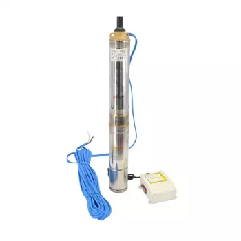 Bomba submersível AWTOOLS AW85101 750W, 12500 L/h, 8m de altura de elevação, águas sujas, interruptor de flutuação, 10m de cabo
