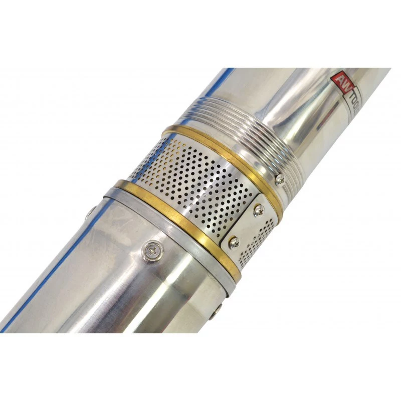 Bomba submersível AWTOOLS AW85101 750W, 12500 L/h, 8m de altura de elevação, águas sujas, interruptor de flutuação, 10m de cabo
