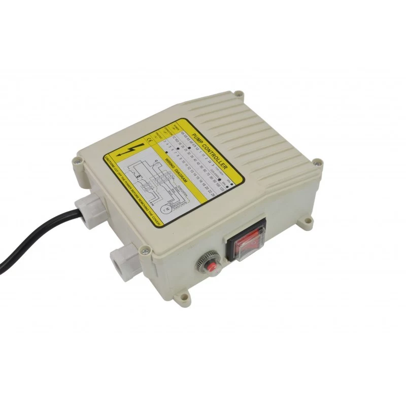 Bomba submersível AWTOOLS AW85101 750W, 12500 L/h, 8m de altura de elevação, águas sujas, interruptor de flutuação, 10m de cabo