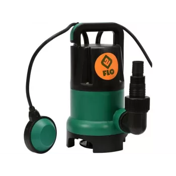 Bomba submersível TOYA Flo 79771 para água limpa e suja 400 W, 7500 l/h, altura de elevação 5 m, IPX8, cabo de 10 m