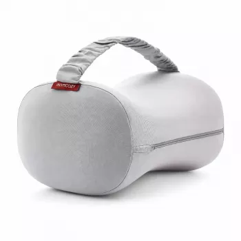 Almofada ortopédica para joelhos Momcozy EP001 para dormir de lado, cinzento