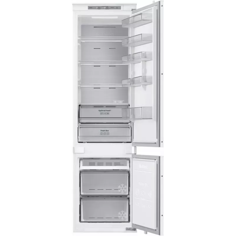 Combinado de encastrar Samsung BRB80F30BES0EO, 264L, No Frost, Digital Inverter, classe de eficiência energética F