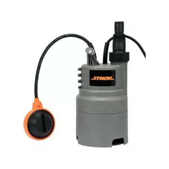 Bomba para águas sujas STHOR 400W 79781 - bomba submersível, 7500 L/h, altura de elevação 5m, interruptor de flutuação, cabo de 10m