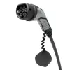 Estação de carregamento Wallbox Pulsar Plus 7,4 kW Type 2 para veículos elétricos, branca com cabo preto de 5m