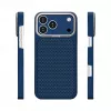 Capa MagSafe Evelatus Apple iPhone 17 Pro Carbon Premium Edition azul meia-noite