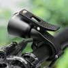 Campainha de bicicleta ROCKBROS 34210005001 Stealth de rotação - preta