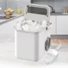 Máquina de gelo Maestro MR-821 10-12 kg/24h, depósito de 2,2L, gelo em bala, controlo eletrónico, tampa transparente