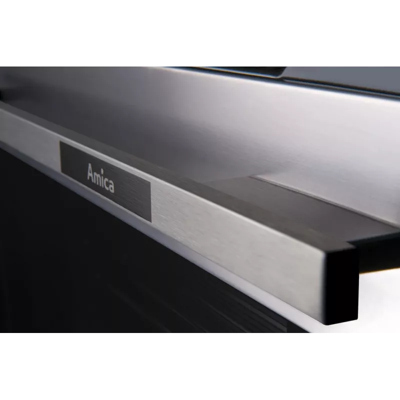 Forno elétrico de encastrar Amica EB6521 FUSION 65L classe energética A preto/aço inoxidável