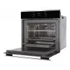 Forno elétrico de encastrar Amica EB6521 FUSION 65L classe energética A preto/aço inoxidável