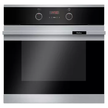 Forno elétrico de encastrar Amica EB6521 FUSION 65L classe energética A preto/aço inoxidável