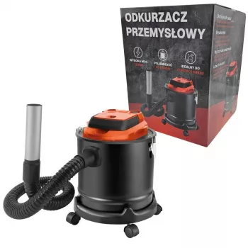 Aspirador industrial Extralink Powerlink 1200W 20L húmido e seco preto-laranja R-701