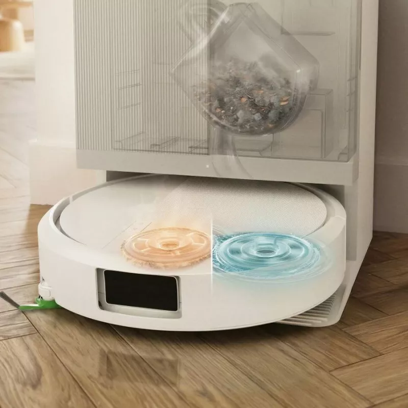 Robô aspirador iRobot Roomba Plus 415 Combo branco + AutoWash Dock