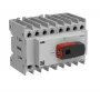 Interruptor de corte de carga ABB OT63G1-8BS63 8 polos 63 A 1000 V AC/DC tamanho G1 com manípulo direto