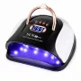 EXTRALINK Stay Beauty C4 lâmpada UV LED para unhas 256 W para géis híbridos