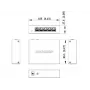 Switch de secretária Hikvision DS-3E0505-O 5 portas Gigabit