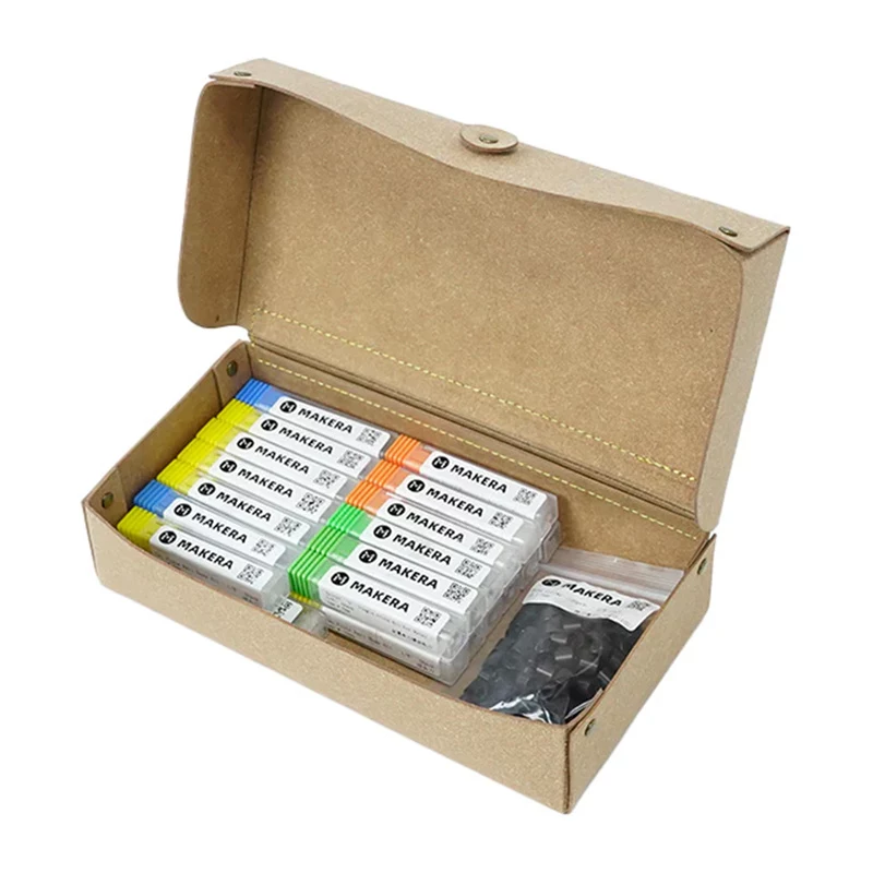 MAKERA Carvera Essential Extended Conjunto de fresas (52 unid.) – Fresas CNC em carboneto de tungsténio maciço, haste de 1/8 polegadas e 1/4 polegadas, vários tipos para madeira, plástico, alumínio, placas de circuito impresso