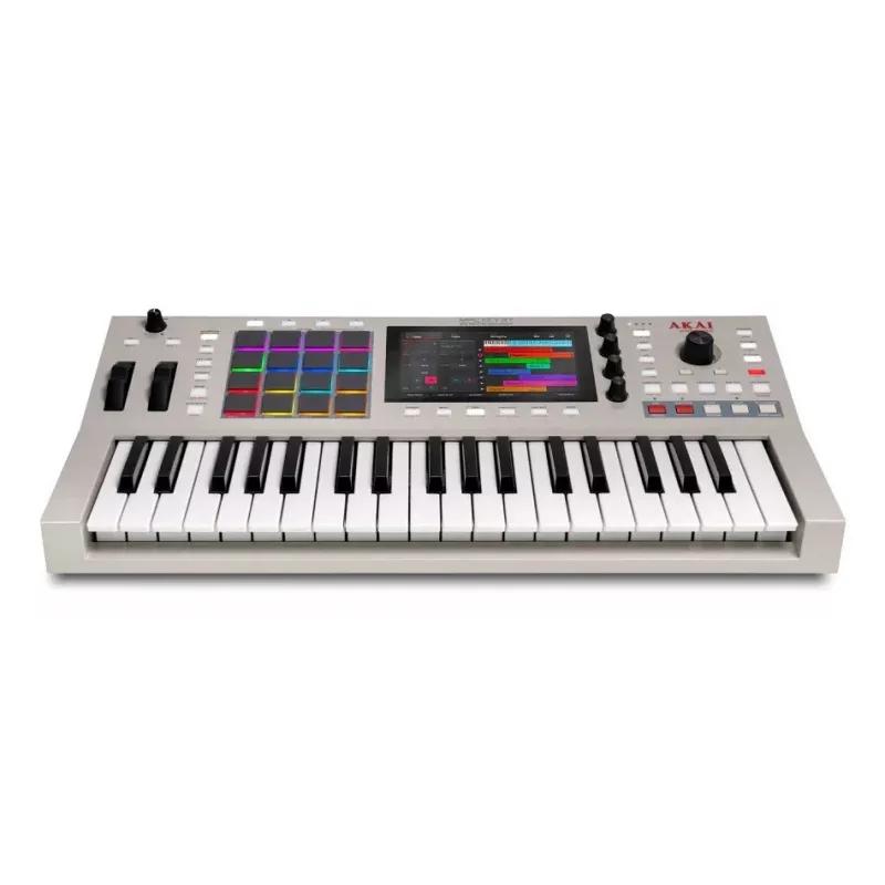 Estação de trabalho de produção musical autónoma AKAI MPC KEY 37 GEN2