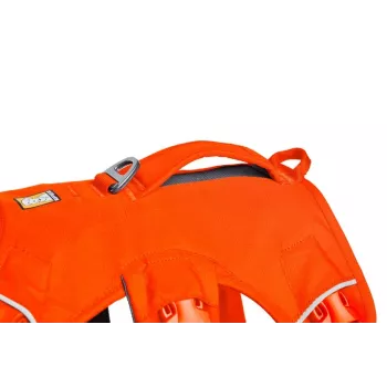 Arnês de suporte multiusos para cães Ruffwear Web Master, Blaze Orange, tamanho M