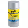 Toko Carbon GripWax azul 25g - cera de aderência sem PFC para neve fria (-7°C a -2°C)