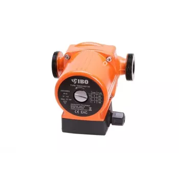 Bomba de circulação de rotor húmido IBO OHI 25-60/130, 3 velocidades, altura de elevação máx. 6 m, 3,5 m³/h, ferro fundido, 230 V