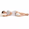 Almofada ergonómica de espuma com memória para dormir de lado Momcozy EP001, branco-creme