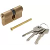 Cilindro de fechadura duplo PSG 63.63030.MM latão perfil europeu 30/30 mm