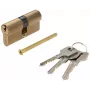 Cilindro de fechadura duplo PSG 63.63030.MM latão perfil europeu 30/30 mm