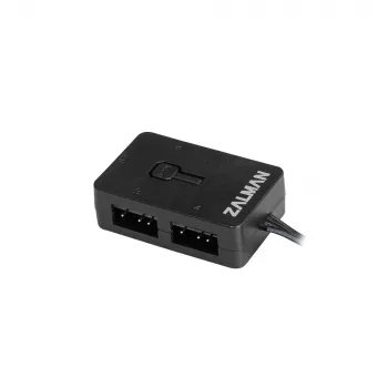 Controlador ARGB Zalman ZM-4PALC - hub Addressable RGB de 4 portas com fixação magnética
