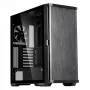 Caixa Zalman Z10 ATX Mid-Tower, preta, vidro temperado, 4 ventoinhas ARGB
