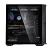 Caixa Zalman Z10 ATX Mid-Tower, preta, vidro temperado, 4 ventoinhas ARGB