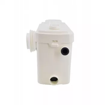 Balde com pedal AWTOOLS AW85501 de 50L em aço inoxidável, prateado