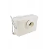 Balde com pedal AWTOOLS AW85501 de 50L em aço inoxidável, prateado