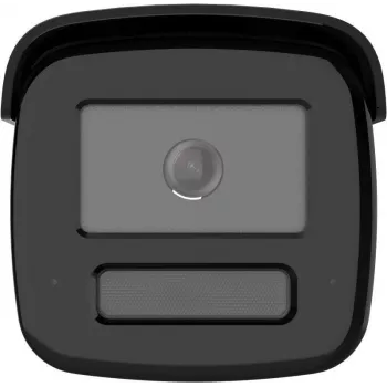 Hikvision DS-2CD2T123G2-LIS2UY/SL(2.8mm)BLACK câmara de rede bullet 2MP ColorVu AcuSense com áudio bidirecional e luz de flash