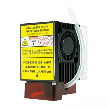 MAKERA Carvera Air módulo laser - 10W de potência ótica laser de díodos para gravar e cortar