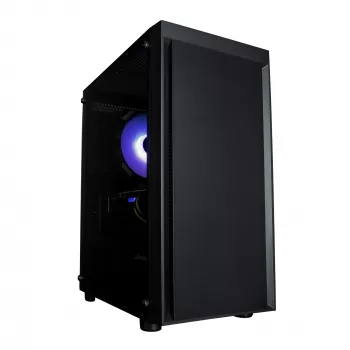 Zalman T3 PLUS caixa de PC mini-torre mATX, preto, janela acrílica, 2 ventoinhas