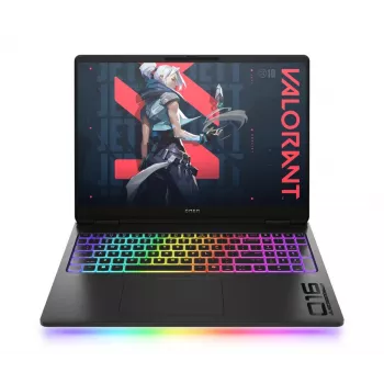HP OMEN MAX Gaming 16-ah0013ns 16 polegadas WQHD 165Hz portátil gaming - Intel Core Ultra 9 275HX, 32GB DDR5, 1TB SSD, NVIDIA GeForce RTX 5070 Ti 12GB, Windows 11 Home, preto (recondicionado)