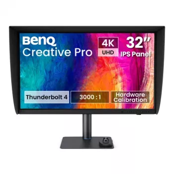 BenQ PV3250U monitor IPS 4K UHD de 31,5 polegadas, preto