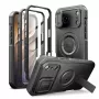 Capa TECH-PROTECT Kevlar MagSafe pack de 2 para iPhone 17 Pro Max / 18 Pro Max - preto