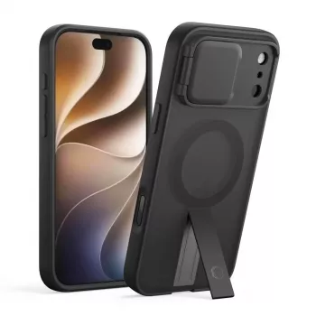 Capa TECH-PROTECT KEVLAR AURA iPhone 17 Pro / 18 Pro preto mate