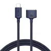 Cabo magnético para MacBook TECH-PROTECT MMC01 Ultraboost USB-C para MagSafe 3 140W 300cm azul meia-noite