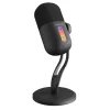 Rampage ARPEJ microfone de condensador gaming com braço articulado, RGB, preto