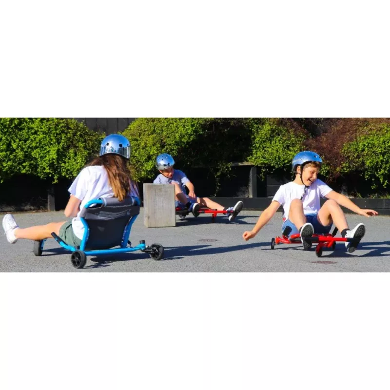 EzyRoller Drifter X kart de drift movido a pé, 4-12 anos, rosa