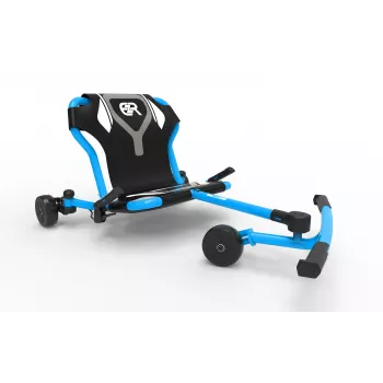 Kart de drift com propulsão a pés EzyRoller Drifter Pro X para crianças a partir de 10 anos - azul