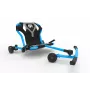 Kart de drift com propulsão a pés EzyRoller Drifter Pro X para crianças a partir de 10 anos - azul