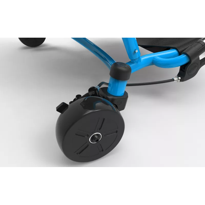 Kart de drift com propulsão a pés EzyRoller Drifter Pro X para crianças a partir de 10 anos - azul