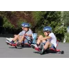 Kart de drift com propulsão a pés EzyRoller Drifter Pro X para crianças a partir de 10 anos - azul