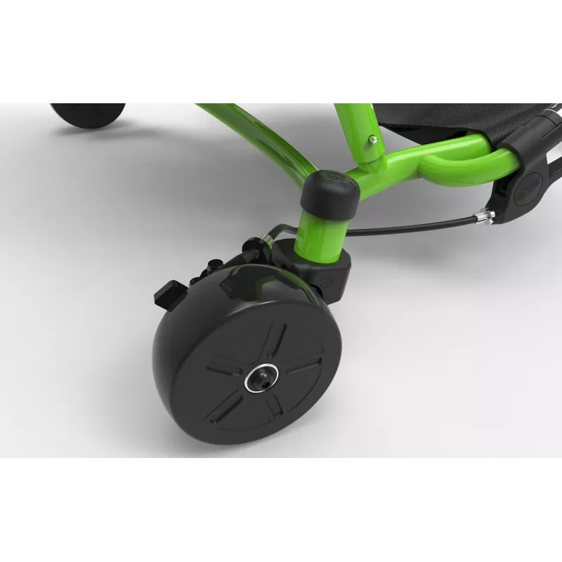 Kart de drift com propulsão a pés EzyRoller Drifter Pro X para crianças a partir de 10 anos - verde