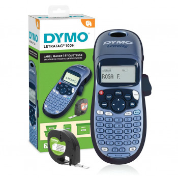 Impressora de etiquetas Dymo LetraTag LT-100H adequada para fitas LT 12 mm